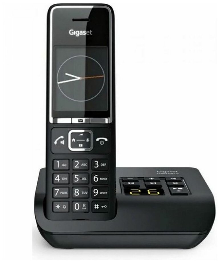 Радиотелефон Gigaset Comfort 550A RUS черный [s30852-h3021-s304]