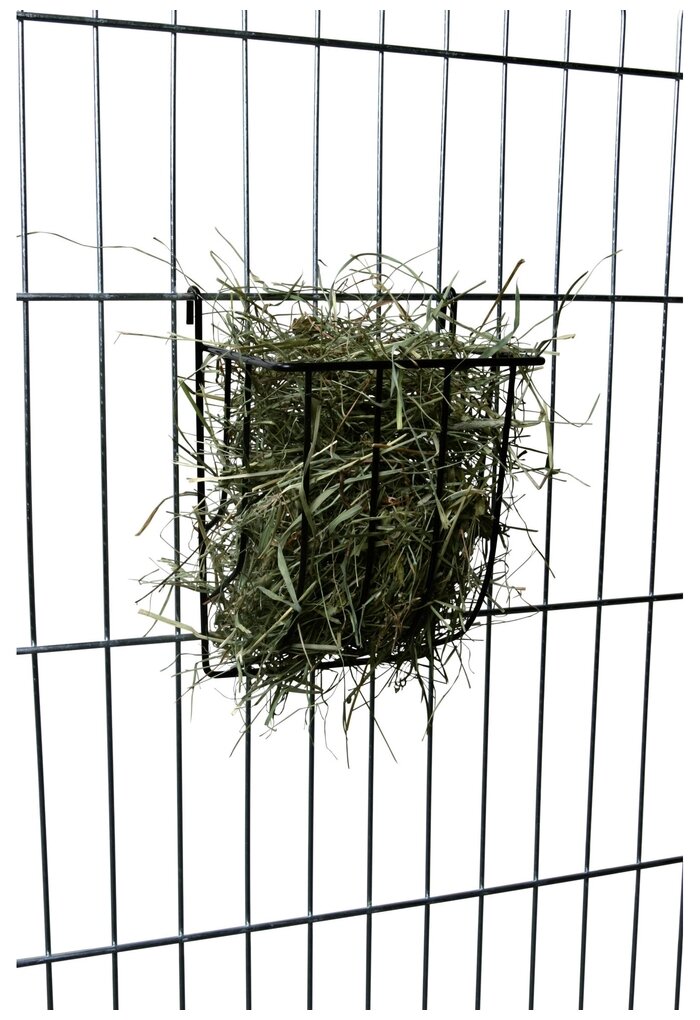 Кормушка TRIXIE для грызунов для сена, соломы металл 15 см 60901 - фотография № 2