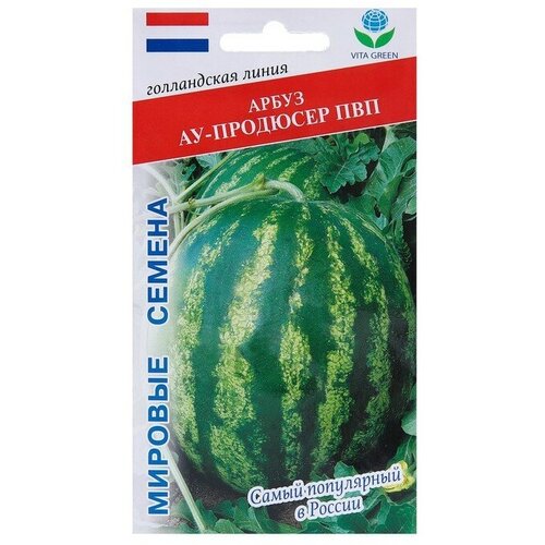 Семена Арбуз Продюсер, 10 шт семена арбуз hollar seeds продюсер 10 шт