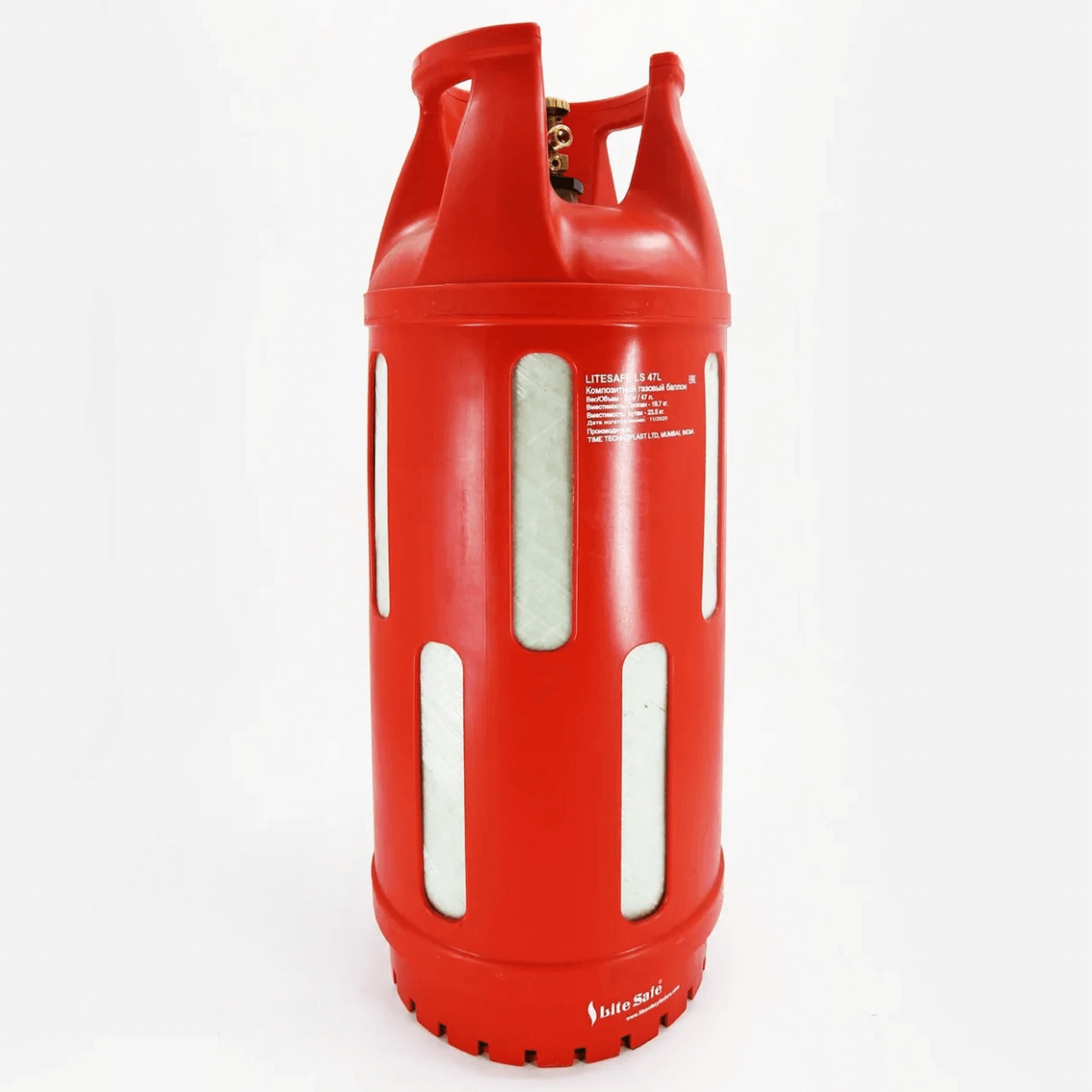 Полимерно-композитный баллон для газа 47л/20кг Litesafe - фото №9