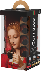 Кофе в капсулах Coffesso Набор кофе ассорти, 50 шт.