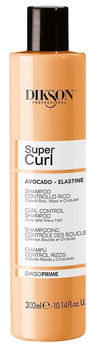 Шампунь DIKSON с маслом авокадо для вьющихся волос Shampoo Curl Control, 300 мл - фотография № 4