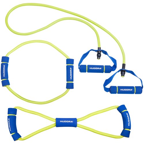 фото Эспандер универсальный 3 шт. hudora 76768 желтый/синий