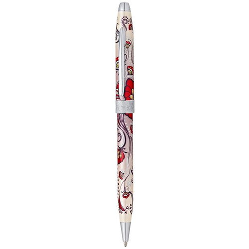 CROSS Шариковая ручка Botanica, M, AT0642-3, черный цвет чернил, 1 шт.