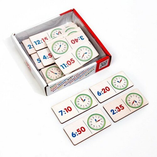 Домино, большое логическое Который час? детские игрушки карты монтессори деревянные государственные флаги национальный флаг домино ранние игрушки для детей