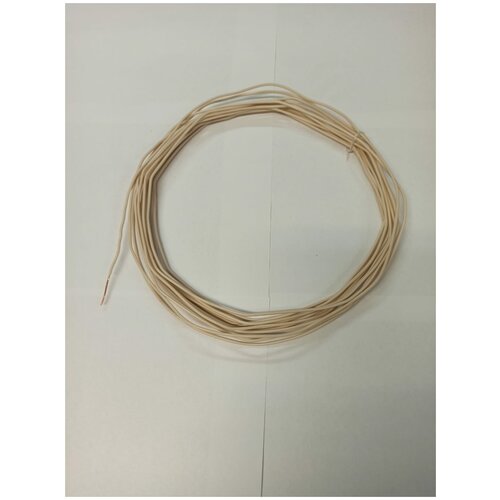 Провод однопроволочный ПУВ ПВ1 1х1,5 белый(смотка из 10 м)