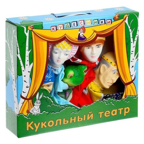Кукольный театр «Царевна-лягушка» сумка лягушка царевна зеленый