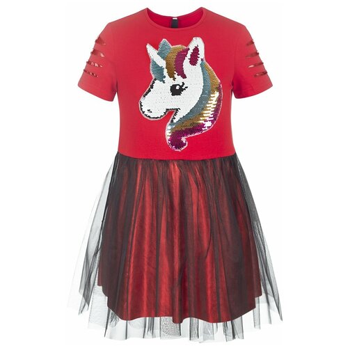 фото Платье nota bene размер 134, красный