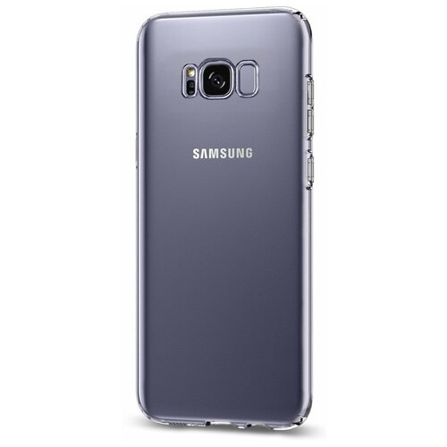 фото Прозрачный силиконовый чехол cleardefense для samsung galaxy s8 plus ibest