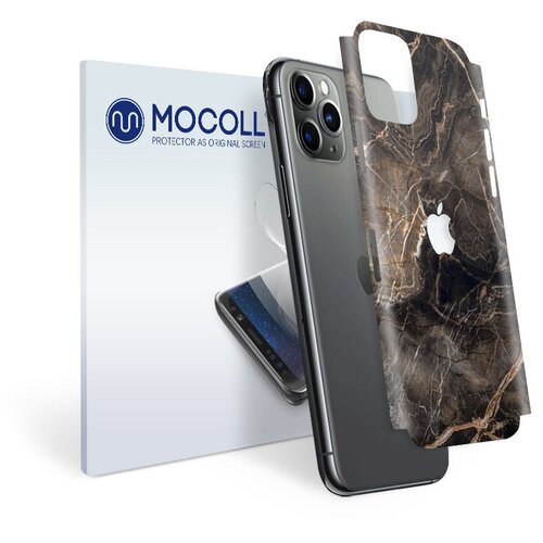 Пленка защитная MOCOLL для задней панели Apple iPhone XR Камень Черный
