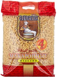 Ameria Макароны Спиральки № 42, 4 кг