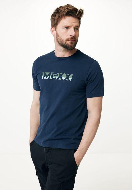 Футболка MEXX Slim, размер S, синий