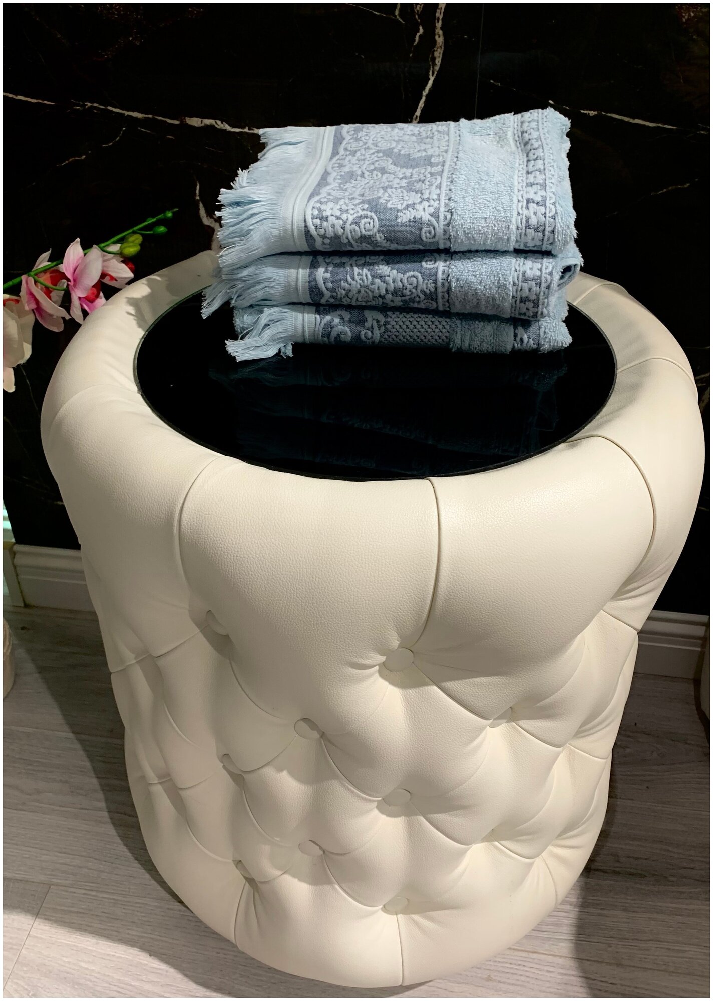 EVRAHOME Турецкое полотенце премиум класса 100% хлопок натуральное без примесей набор 10 шт, подарки на 8 марта - фотография № 2