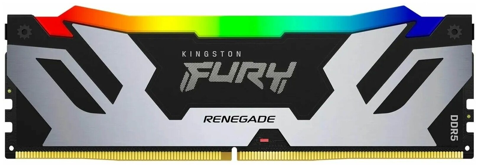 Модуль памяти Kingston 16GB DDR5 6400 DIMM FURY Renegade RGB XMP Gaming Memory KF564C32RSA-16 Non-ECC CL32 1.4V 1RX8 288-pin 16Gbit RTL