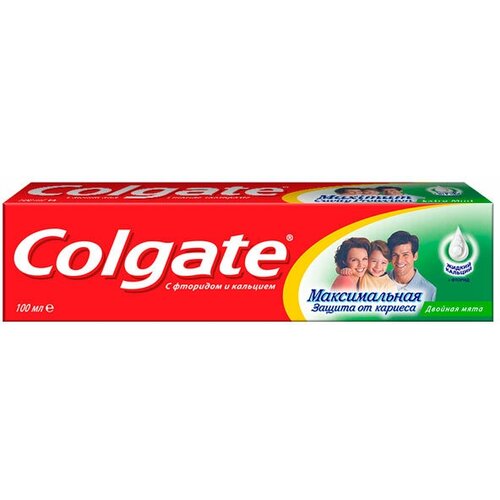 Набор из 3 штук Зубная паста COLGATE Макс защита от кариеса 100мл Двойная Мята