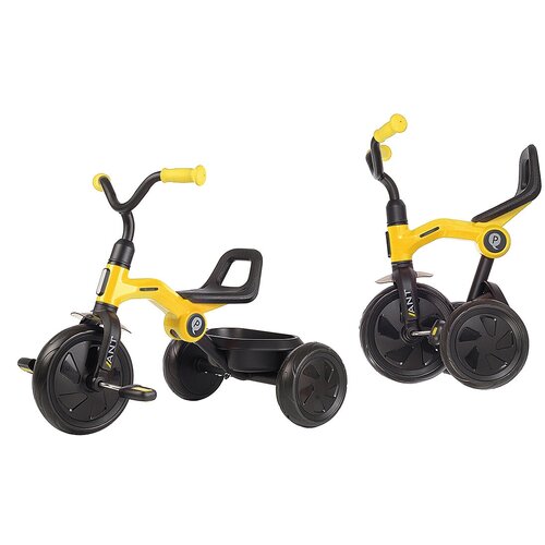 Велосипед трехколесный Qplay Ant детский складной легкий с корзиной для игрушек 7476₽