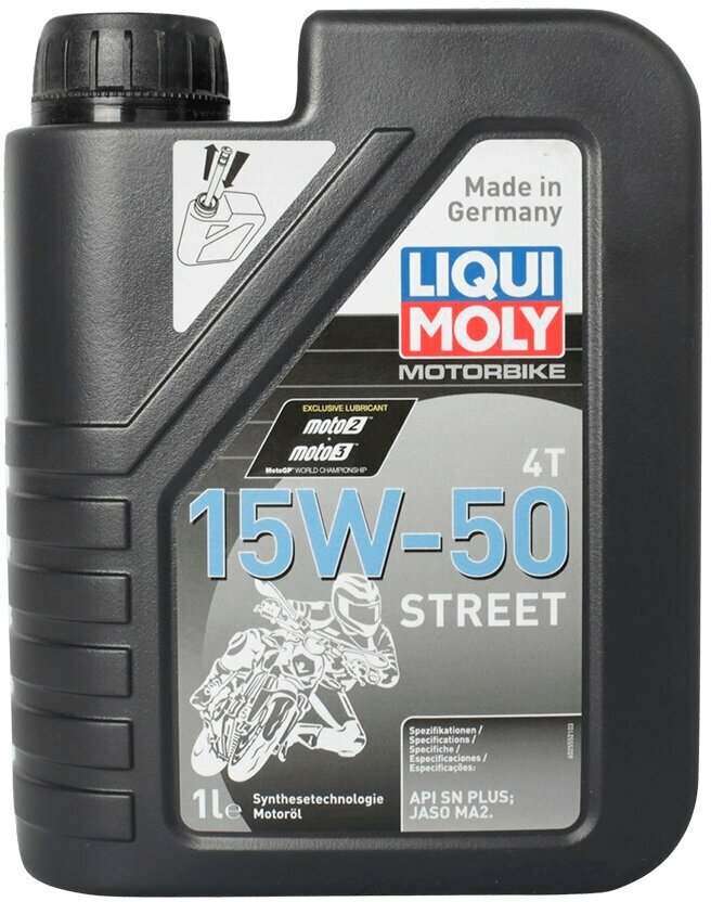 Масло моторное LIQUI-MOLY мото 15W50 4T 1л