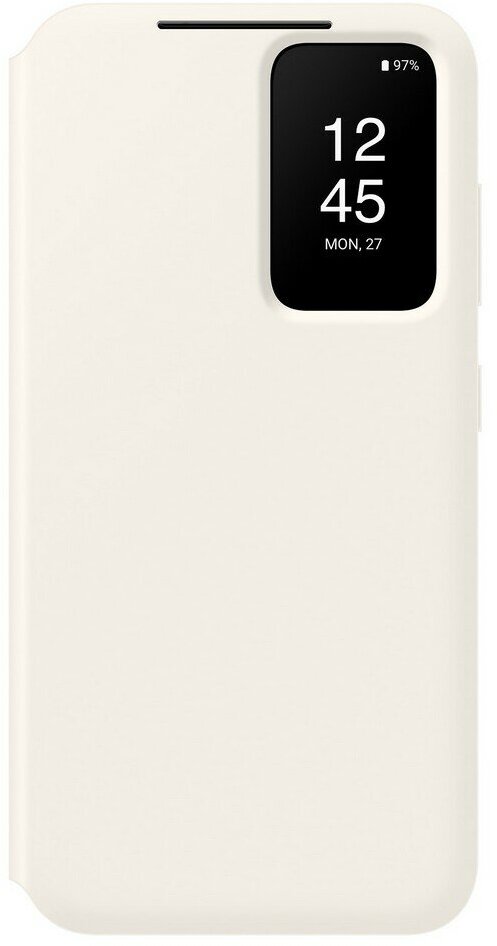 Чехол Samsung Galaxy S23 Smart View Wallet Case (EF-ZS911CUEG) Cream - фото №1
