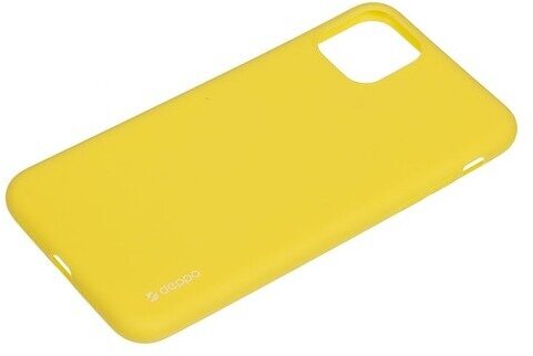 Чехол (клип-кейс) DEPPA Gel Color Case, для Apple iPhone 11 Pro Max, желтый [87251] - фото №5