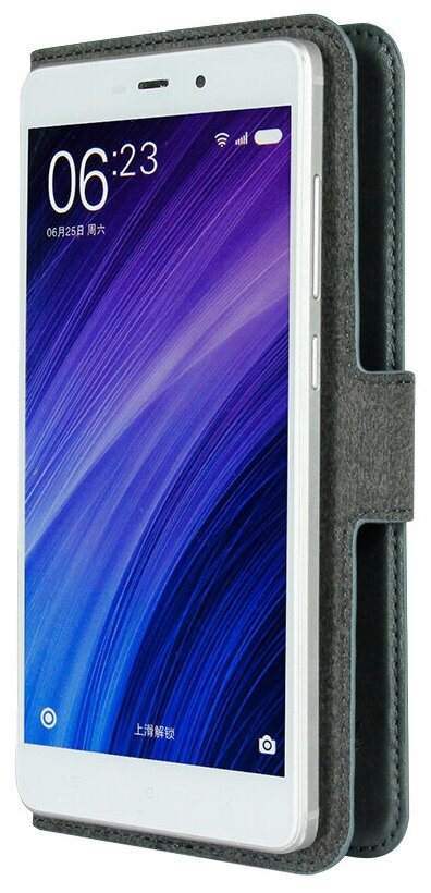 Универсальный чехол G-Case Slim Premium для смартфонов 4,2 - 5,0", металлик