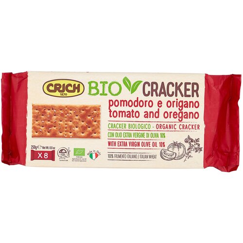  Crich Biocracker with tomato and oregano     , 250 