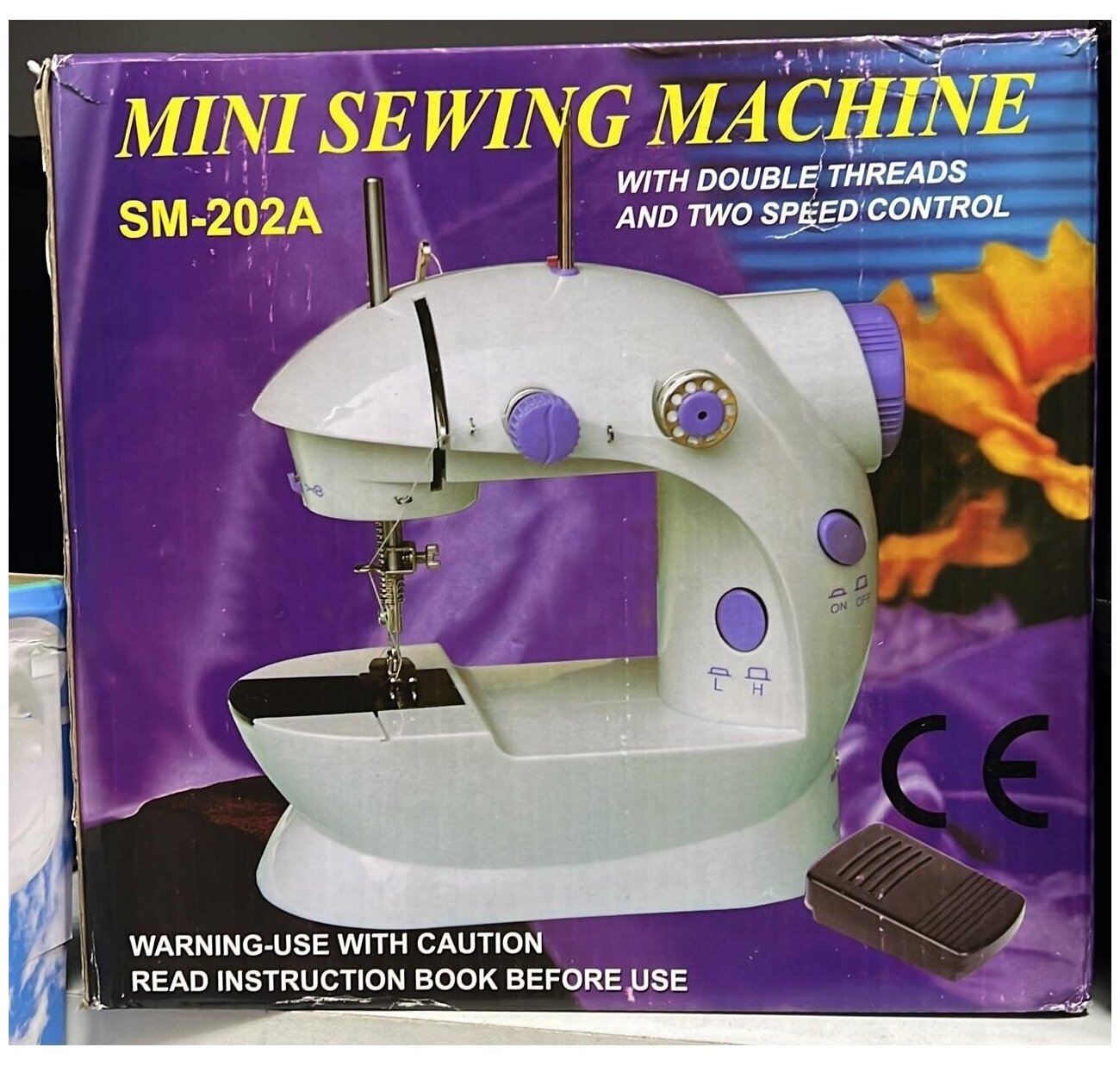 Швейная машинка Mini Sewing Machine SM-202A - фотография № 12