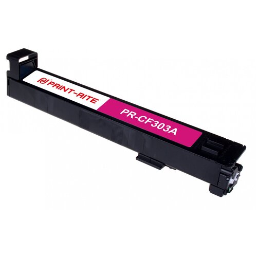 картридж cf303a lkz hp clj m880 32k magenta superfine Картридж лазерный Print-Rite TRHGM9MPRJ PR-CF303A CF303A пурпурный (30000стр.) для HP CLJ Ent M880