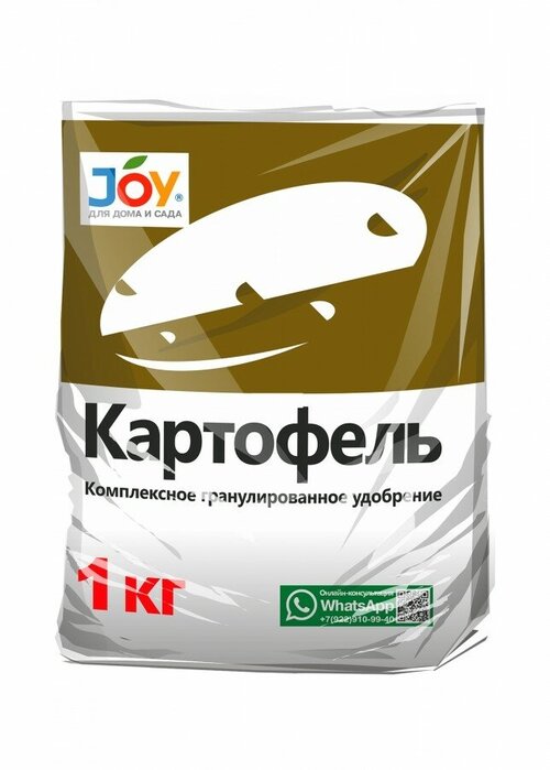 Удобрение Картофельное 1кг (минеральное) JOY (N: P: K 17:13:25) (арт. 841718)