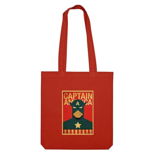 фото Сумка шоппер us basic, красный