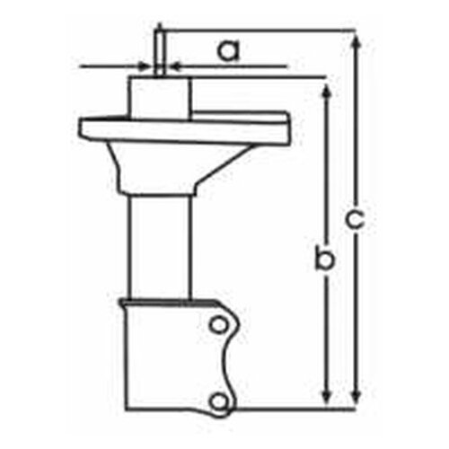 фото Амортизатор подвески kayaba 332089 для toyota corolla kyb