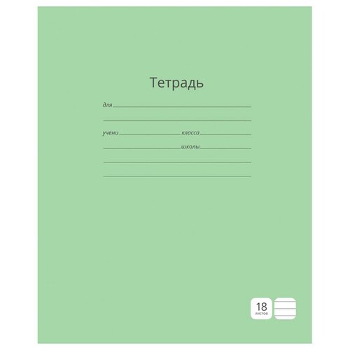 Тетрадь школьная 18л, А5 ArtSpace 