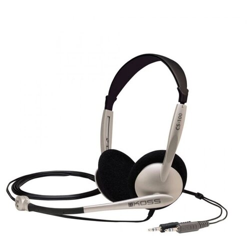 Наушники с микрофоном Koss CS-100 золотистый 24м накладные USB оголовье 10101552 517000₽