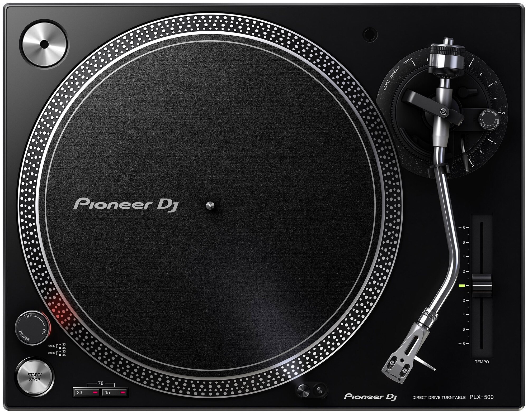 Виниловый проигрыватель Pioneer DJ PLX-500 черный — купить в интернет-магазине по низкой цене на Яндекс Маркете