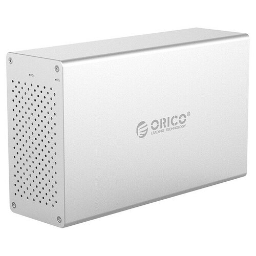 Док-станция для HDD ORICO WS200RU3, серебристый док станция для hdd для hdd orico ws500rc3 серебристый