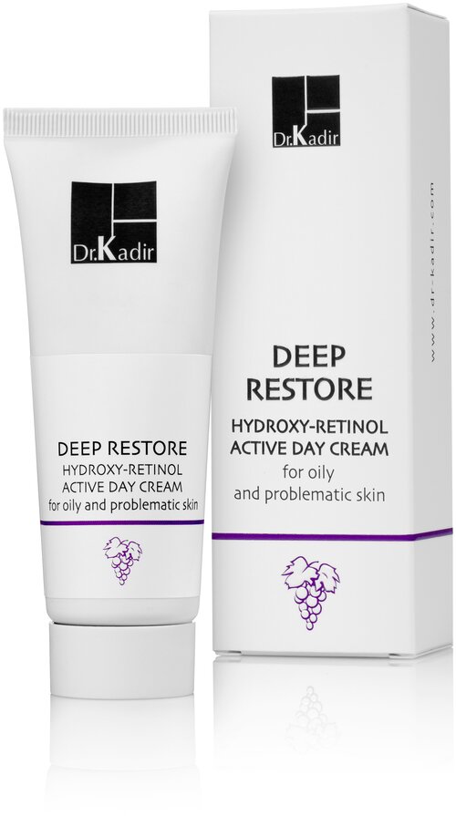 Dr.Kadir Дневной крем для жирной и проблемной кожи SPF 15/Deep Restore Day Cream For The Oily And Problematic Skin, 75 мл