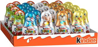 Фигурный шоколад Kinder серия Весна, коробка , 31 шт.