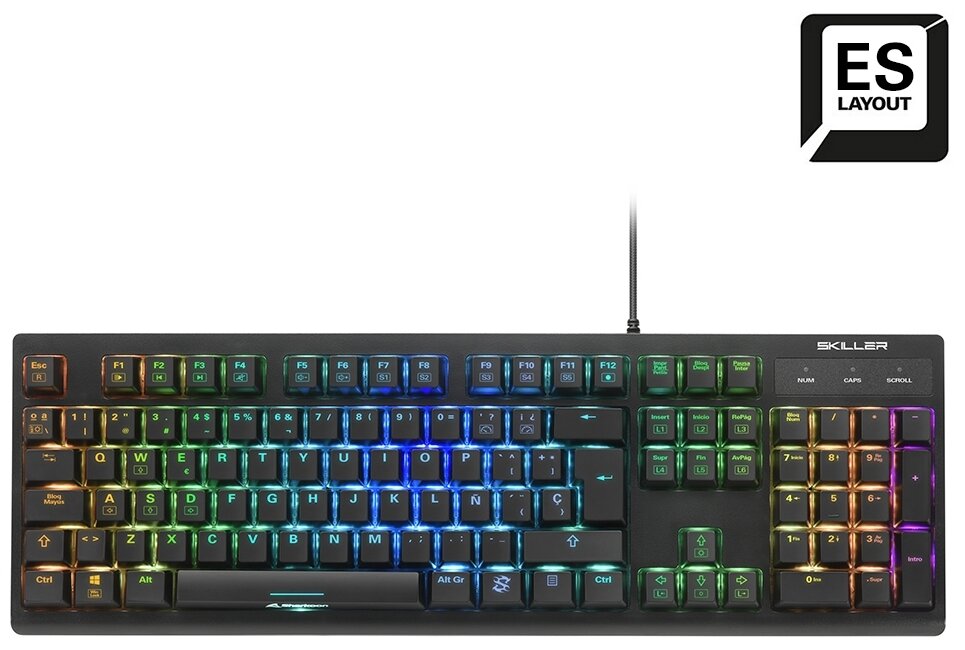 Клавиатура Sharkoon SGK30 Blue