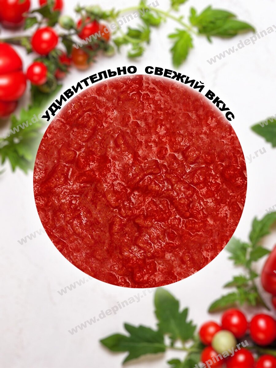 Томаты Mutti в томатном соке резаные кубиками 420г - фото №9