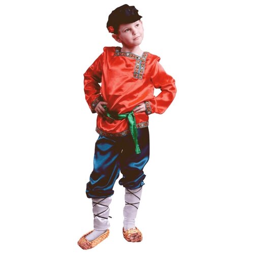 Батик Карнавальный костюм Ванюшка, рост 134 см 7009-134-68