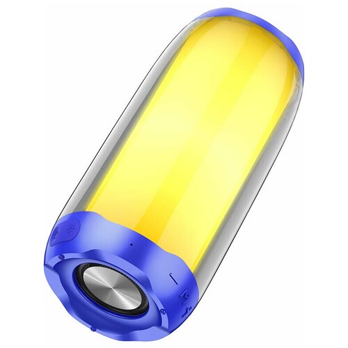 Беспроводная блютуз колонка с подсветкой портативная музыкальная AUX TWS Bluetooth FM USB microSD для телефона Айфон и Андроид 425500₽