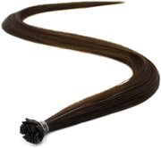 Hairshop Волосы для наращивания 4.0 (4) 50 см 5 Stars (20 капсул) (Темный шоколад)
