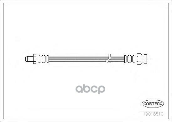 Шланг Тормозной Передний Corteco арт. 19018510