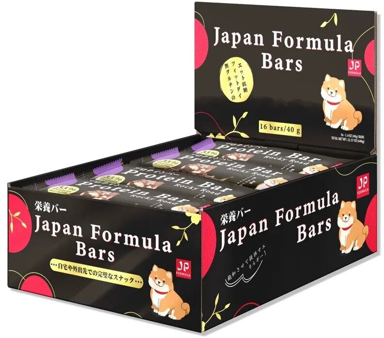 Протеиновые батончики Japan Formula набор 16 штук для похудения