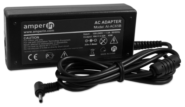Блок питания AmperIn AI-AC65B для ноутбуков Acer