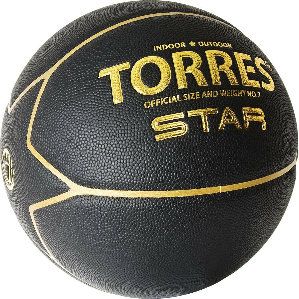 Мяч баскетбольный TORRES Star арт. B32317, р.7