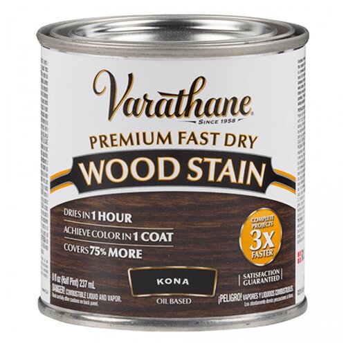 Морилка - Масло Для Дерева Varathane Premium Fast Dry Wood Stain кофе 0,236л