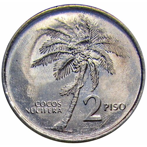 2 песо 1992 Филиппины, Пальма, UNC филиппины 50 песо 2012 unc pick 211a