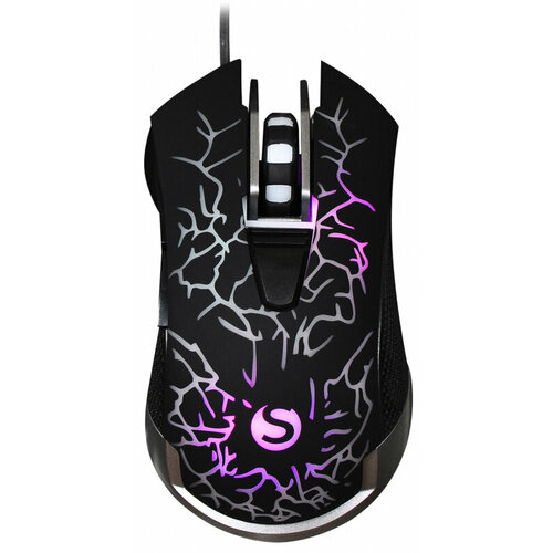 Мышь SunWind SW-M705G игровая оптическая проводная USB черный 131000₽