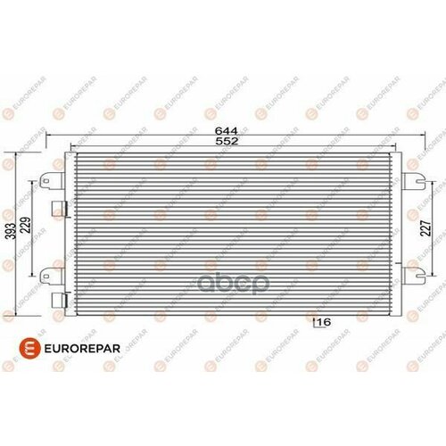 Радиатор Кондиционера EUROREPAR арт 16 096 373 80 9055₽