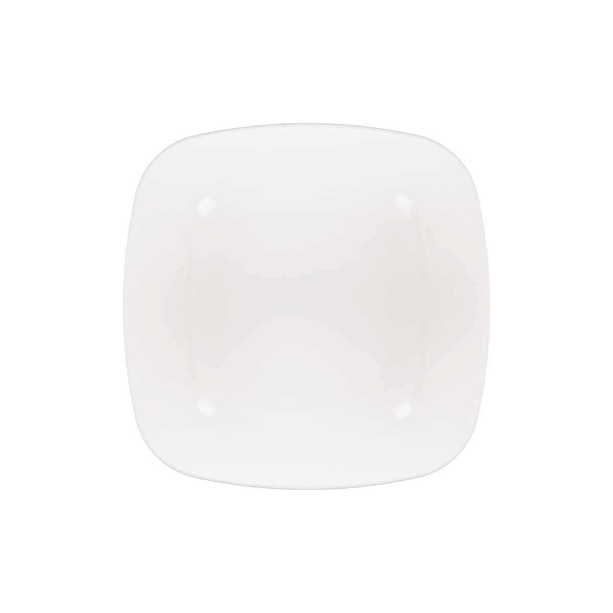 Тарелка глубокая "Квадро", 16x16 см, цвет белый - фотография № 17